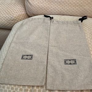 Gucci dust covers set of 2